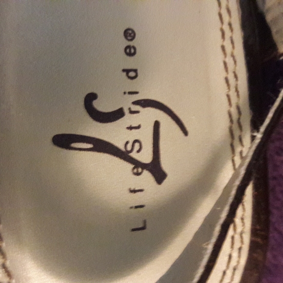 SUPER SALE NWOT Life Stride sandals platform brown 7W - Picture 6 of 7